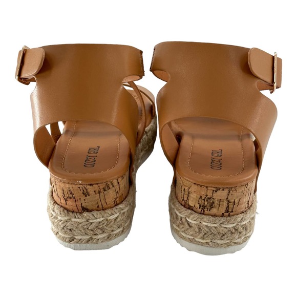 Platform Espadrilles Women’s Sandals (Tan) - Size 6.5 - Picture 6 of 11